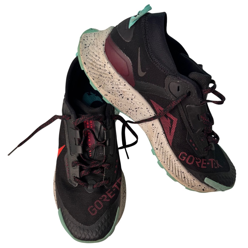 Nike Pegasus Trail 3 GORE-TEX Black Bright Crimson DC8793-002 Mens 7